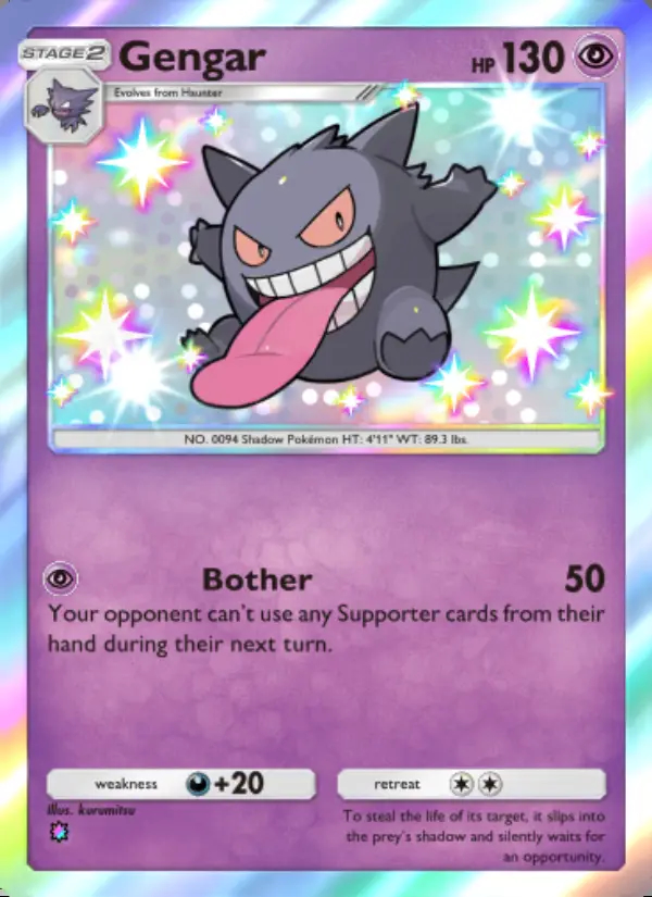 Image of the card Gengar