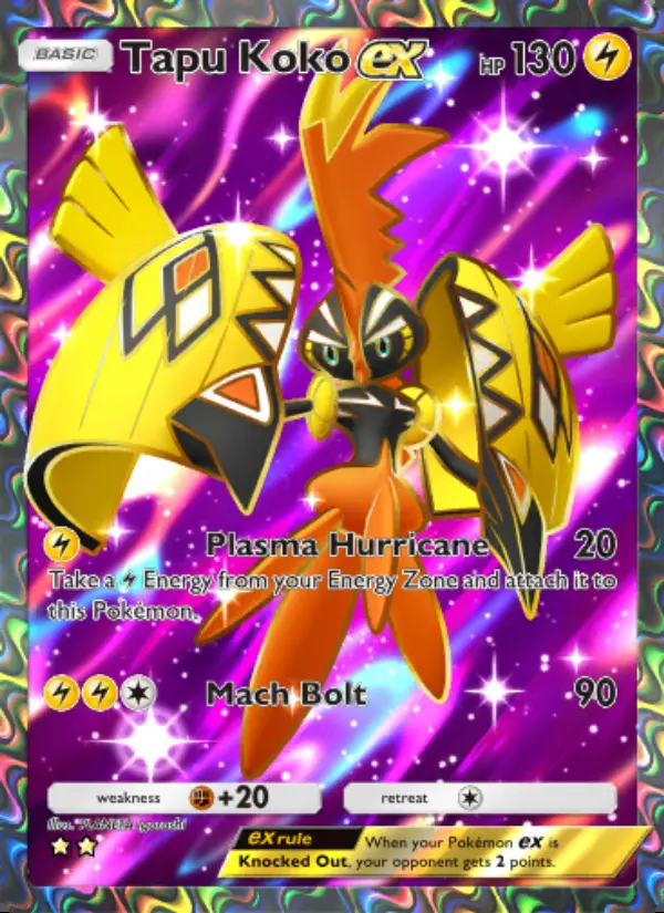 Image of the card Tapu Koko ex