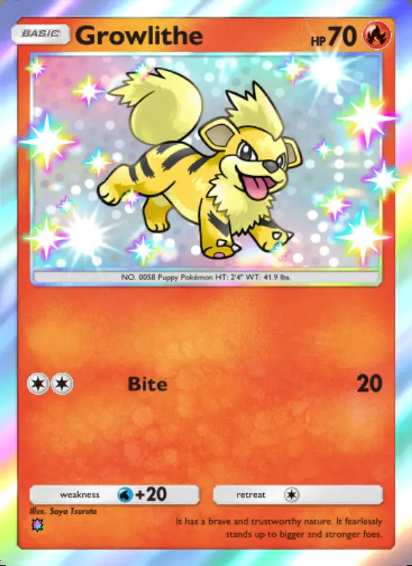 Image of the card Growlithe