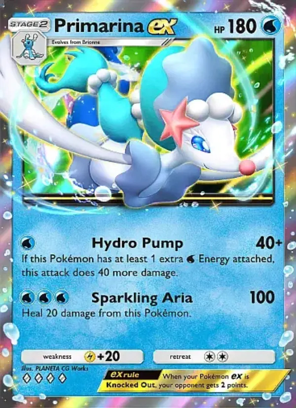 Image of the card Primarina ex