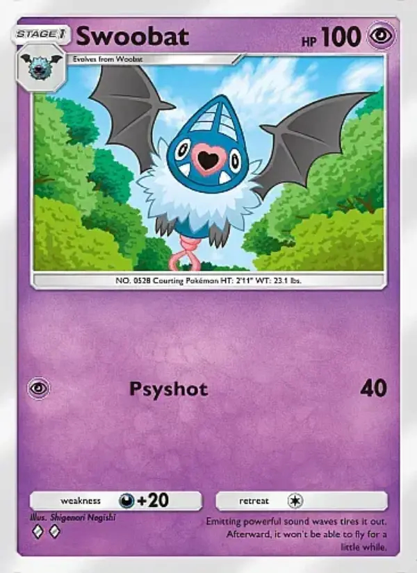 Image of the card Swoobat