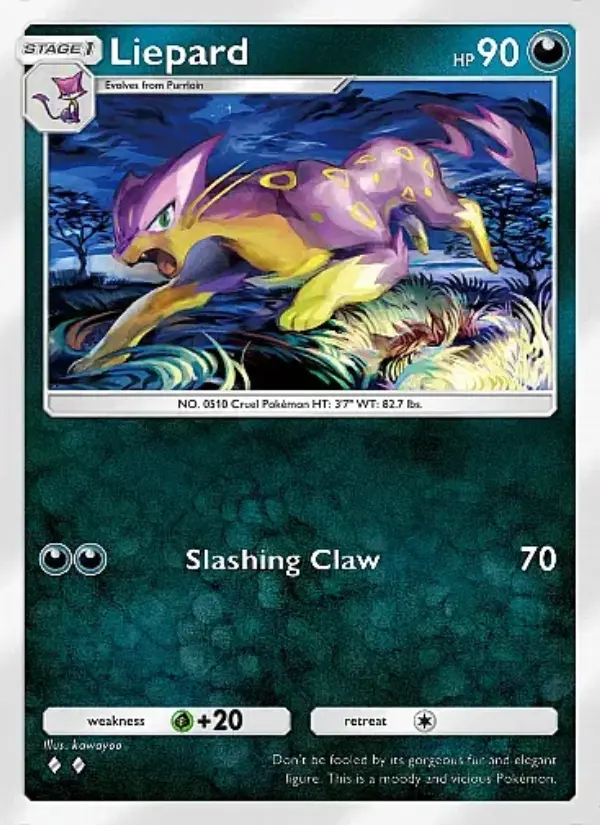 Image of the card Liepard