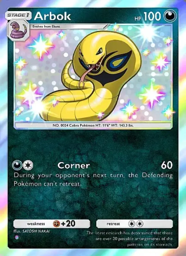 Image of the card Arbok