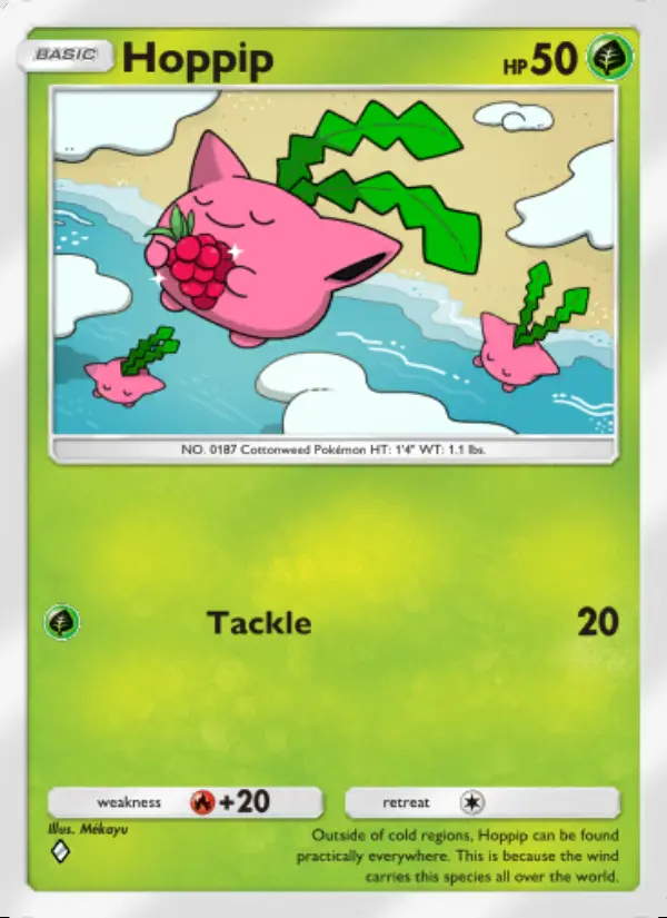 Image of the card Hoppip
