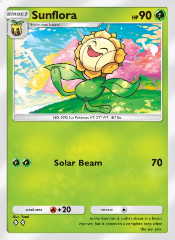 Image of the card Sunflora
