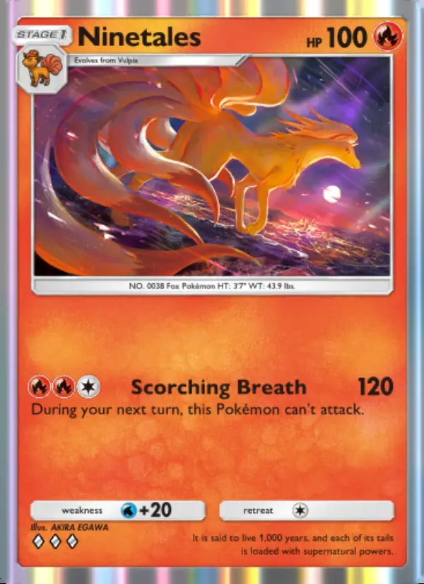 Image of the card Ninetales