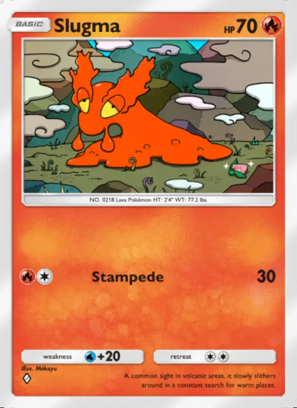 Image of the card Slugma