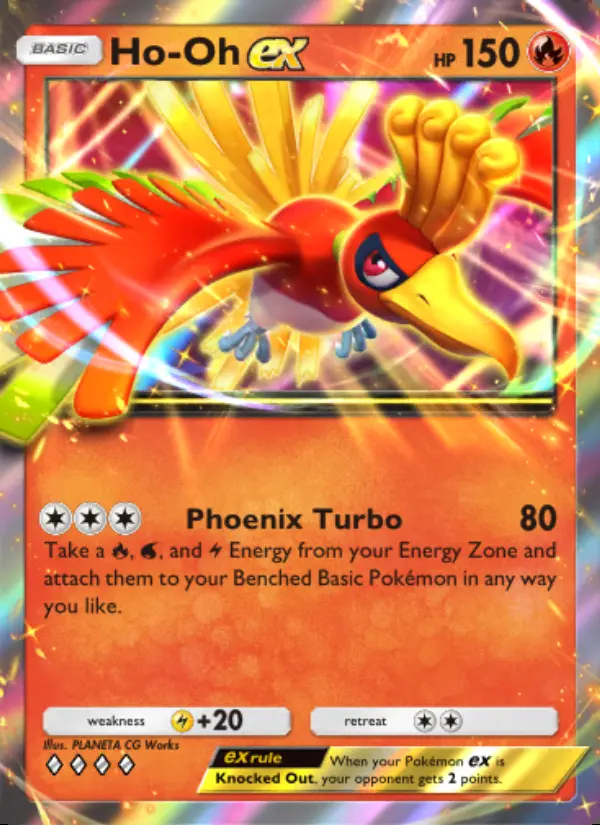 Image of the card Ho-Oh ex