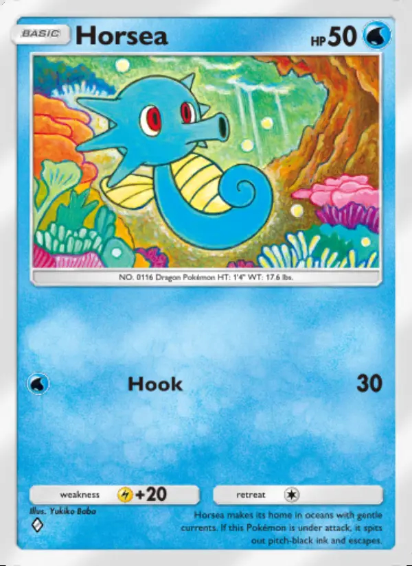 Image of the card Horsea