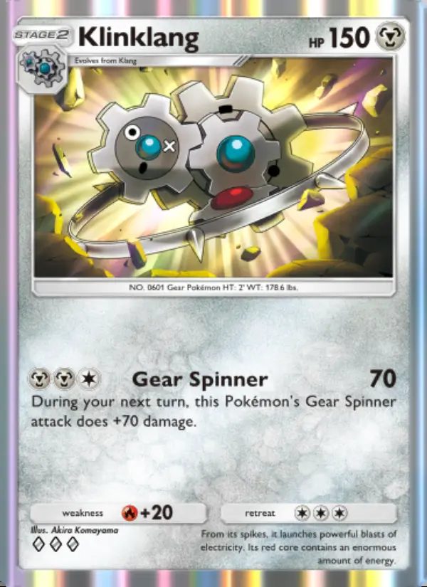 Image of the card Klinklang