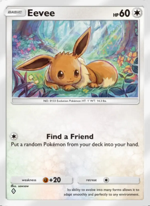 Image of the card Eevee
