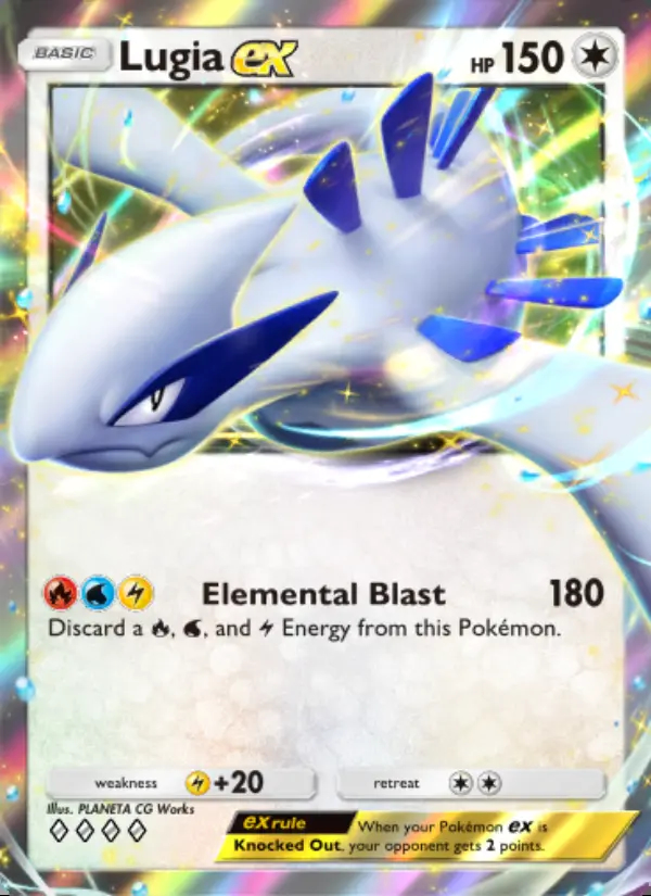 Image of the card Lugia ex