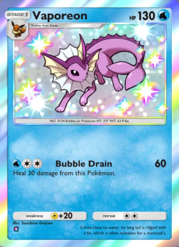 Image of the card Vaporeon