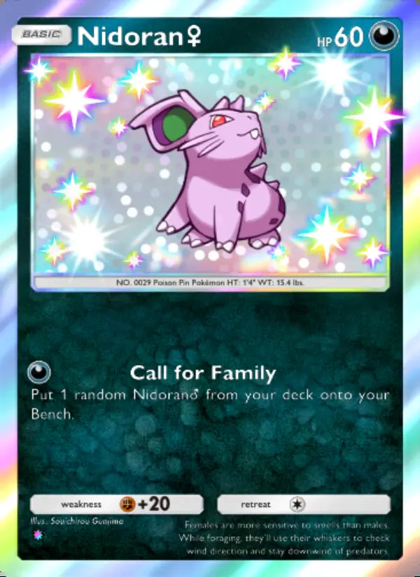 Image of the card Nidoran♀