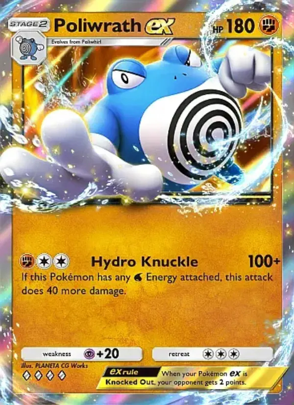 Image of the card Poliwrath ex