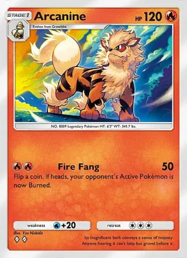 Image of the card Arcanine