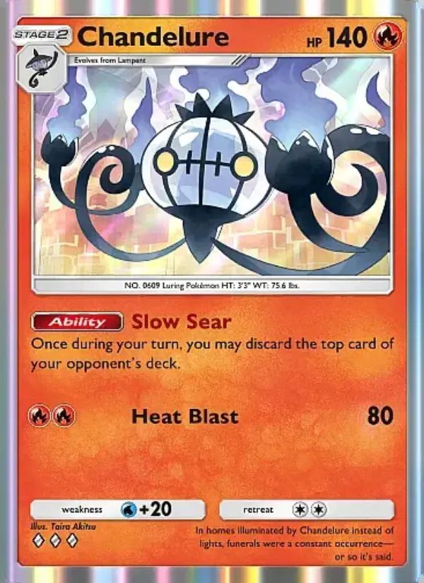 Image of the card Chandelure