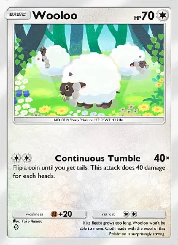 Image of the card Wooloo