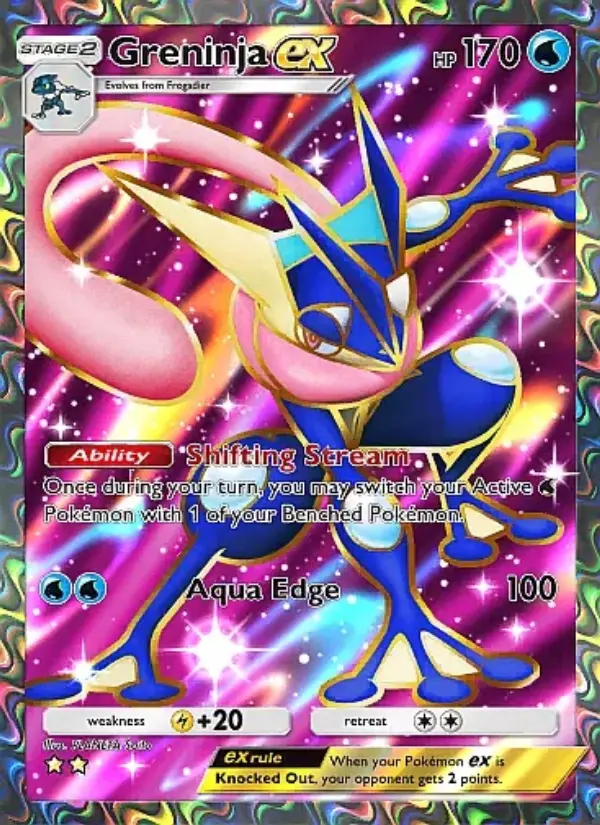 Image of the card Greninja ex