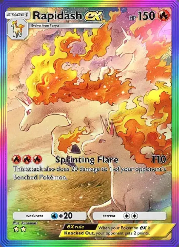 Image of the card Rapidash ex