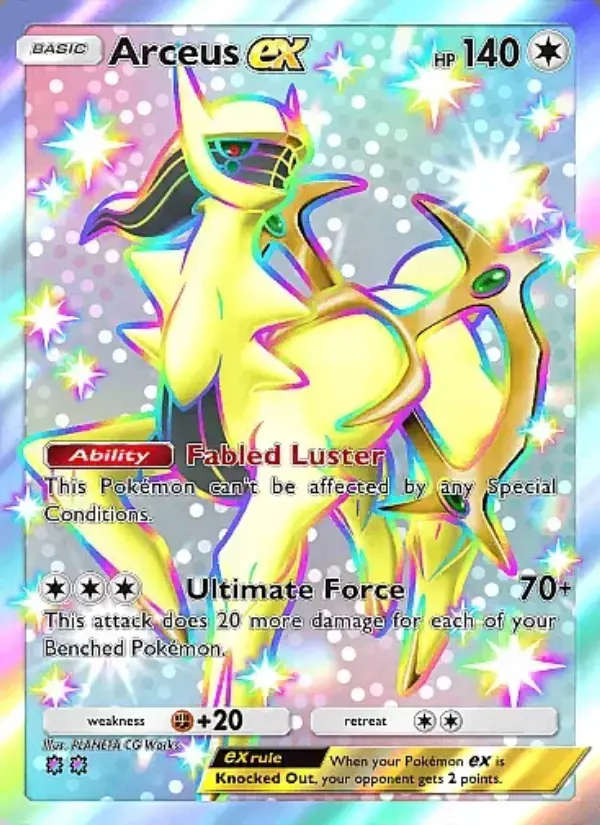 Image of the card Arceus ex