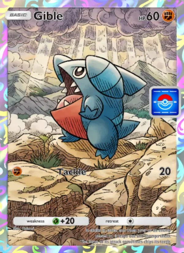 Image of the card Gible