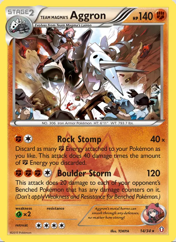 Image of the card Team Magma's Aggron