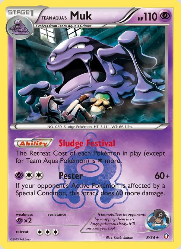 Image of the card Team Aqua's Muk