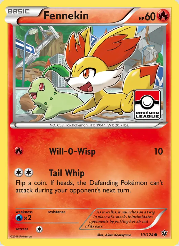 Image of the card Fennekin