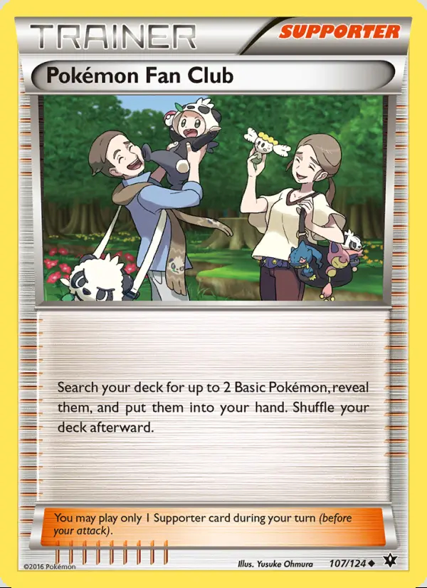 Image of the card Pokémon Fan Club