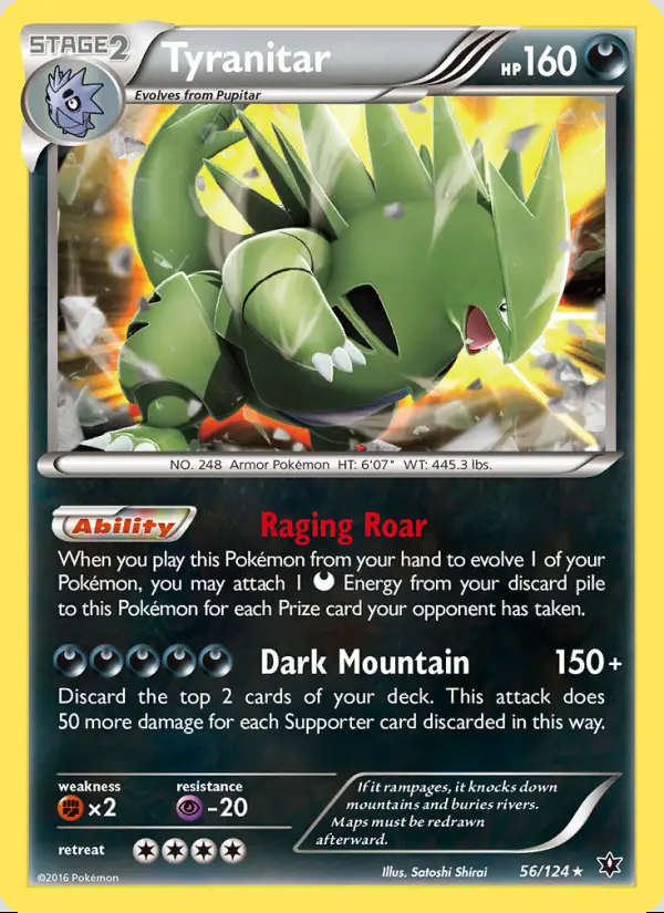 Image of the card Tyranitar