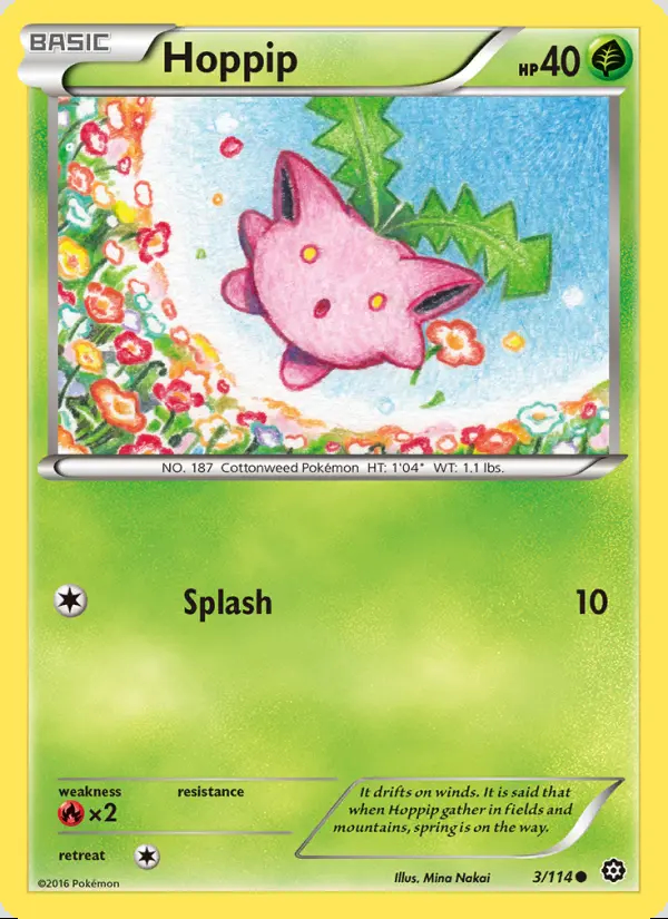 Image of the card Hoppip