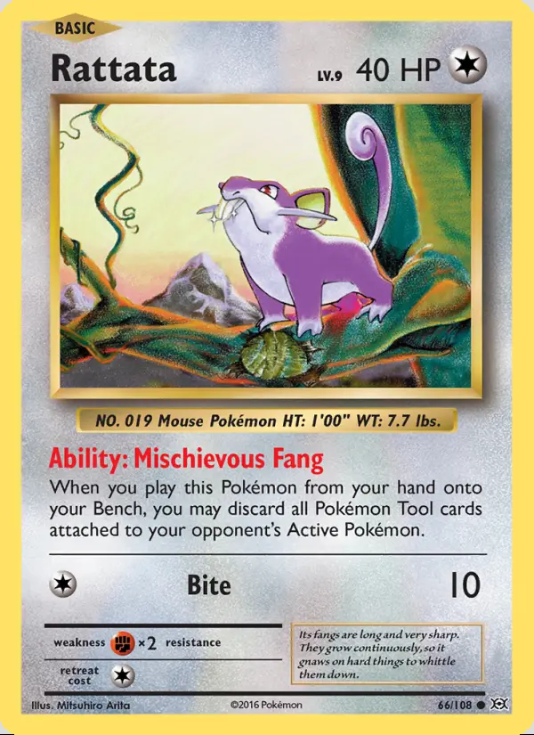 Image of the card Rattata