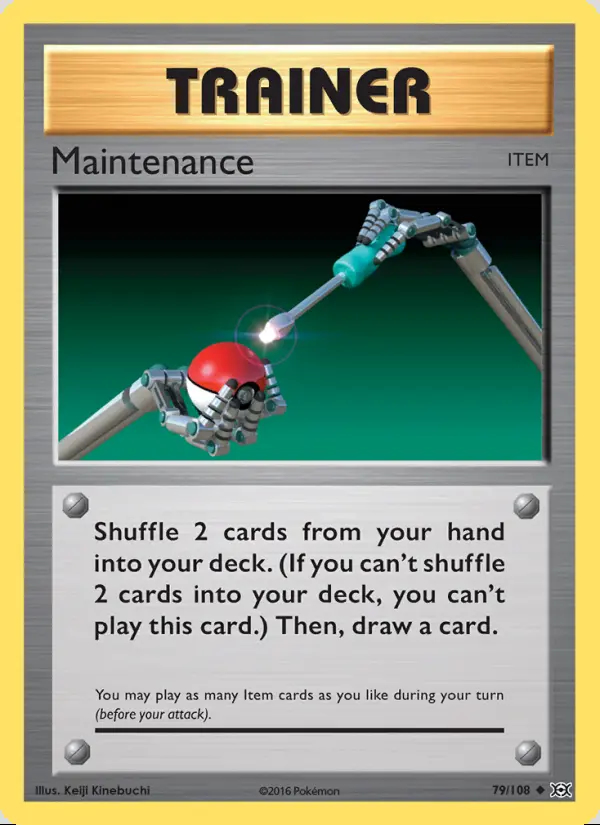 Image of the card Maintenance