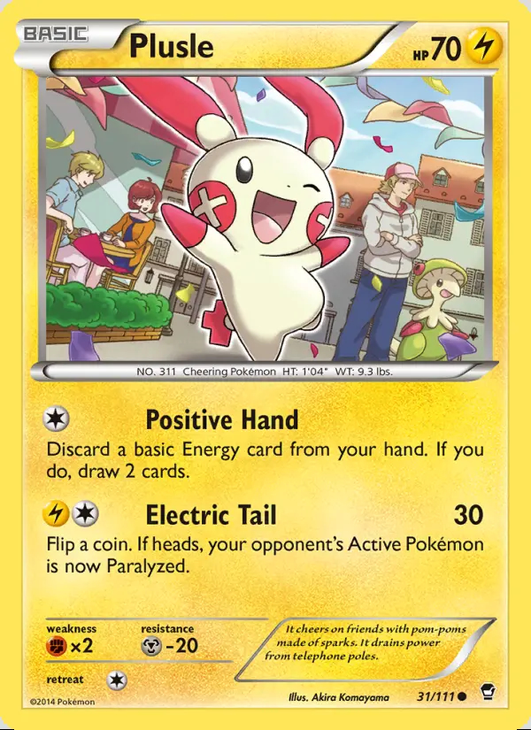 Image of the card Plusle