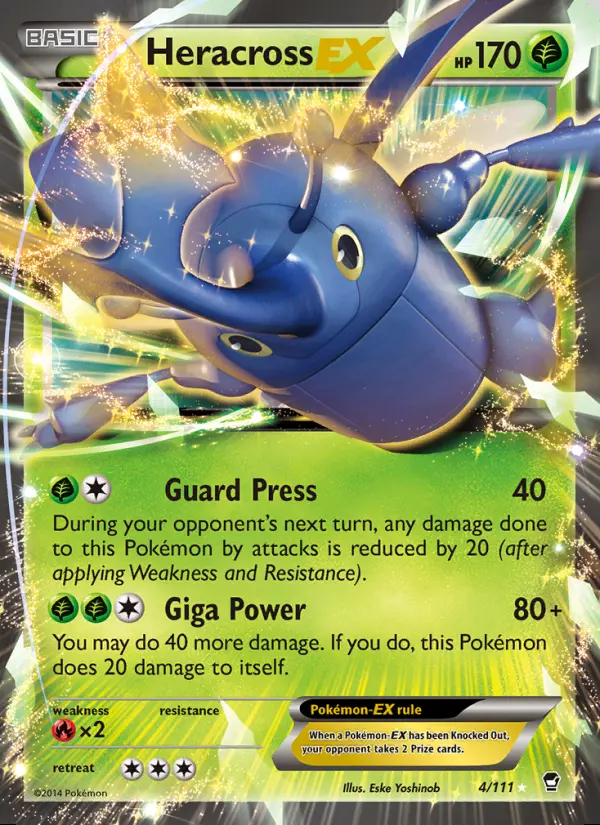 Image of the card Heracross EX
