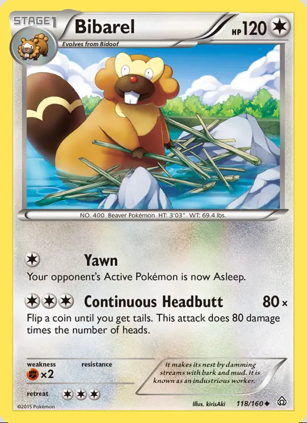 Image of the card Bibarel