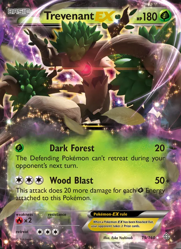 Image of the card Trevenant EX