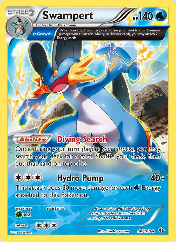 Image of the card Swampert