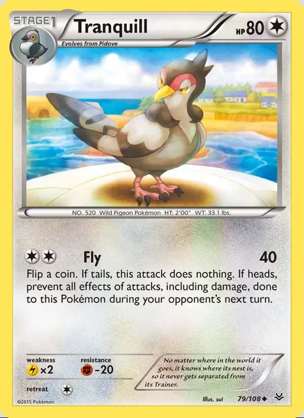 Image of the card Tranquill