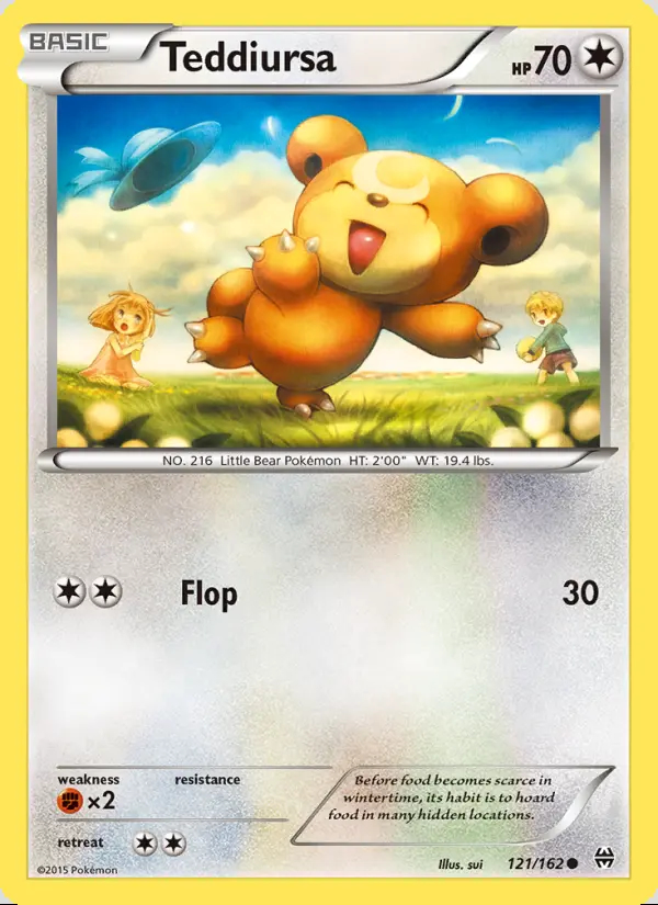 Image of the card Teddiursa