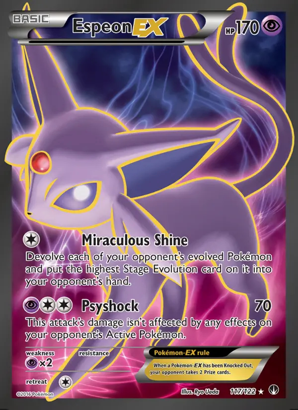Image of the card Espeon EX