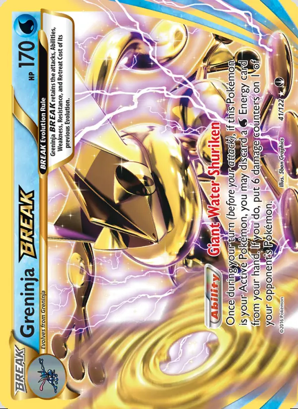 Image of the card Greninja BREAK