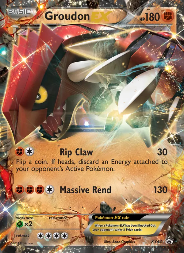 Image of the card Groudon EX