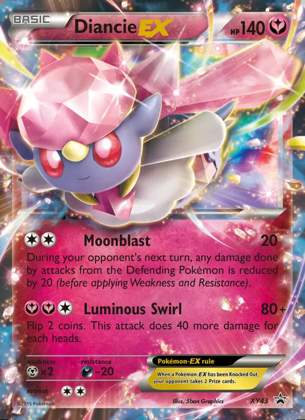 Image of the card Diancie EX