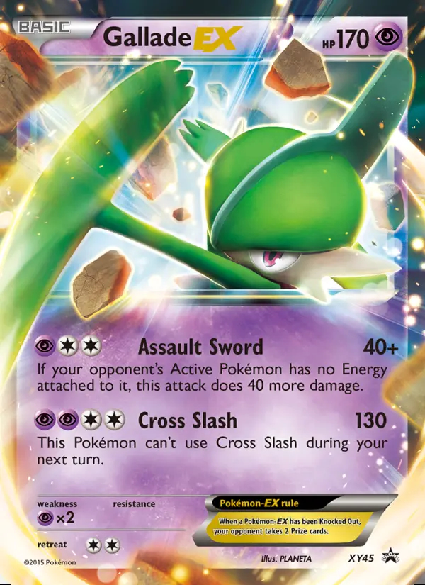 Image of the card Gallade EX