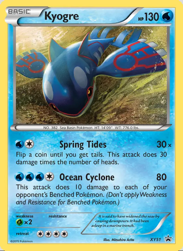 Image of the card Kyogre