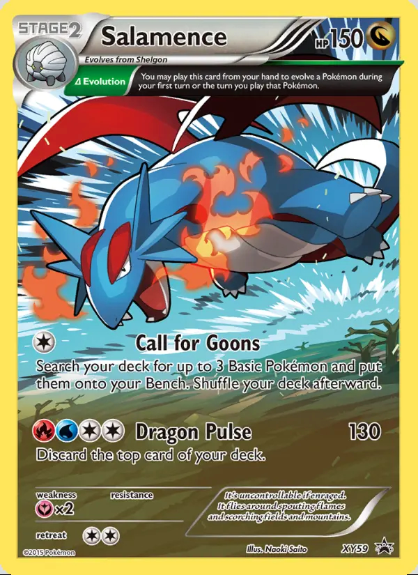 Image of the card Salamence